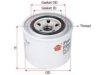 SAKURA  Automotive FC-1022 Fuel filter